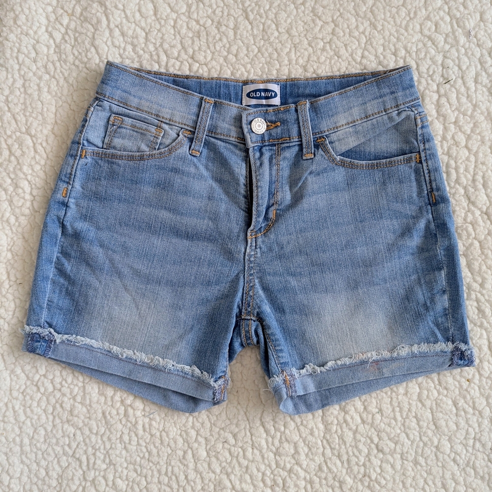 Old Navy Kids Light Blue Denim Shorts